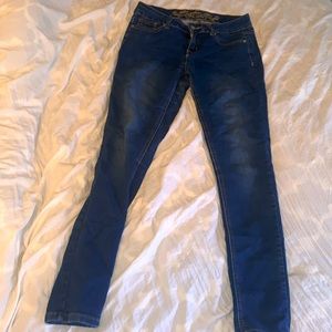 Wax Jean: Basic Skinny Jean In Dark Wash! Size: M (7)